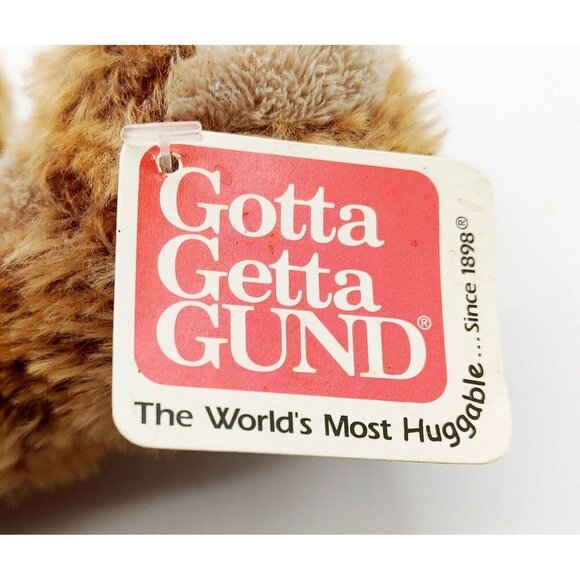 Gotta Getta Gund Meerkat Plush Bendable Stuffed 5" Telus Mobility Critters NEW - Picture 4 of 5